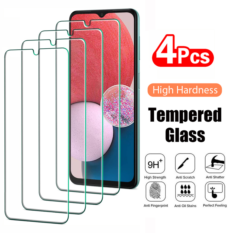 4PCS En Verre Trempé Pour Samsung Galaxy A12 A22 A32 A42 A52 A52S A72 A51 A71 A13 A23 A33 A53 A73 5G Film Protecteur D'écran En Verre n° 1