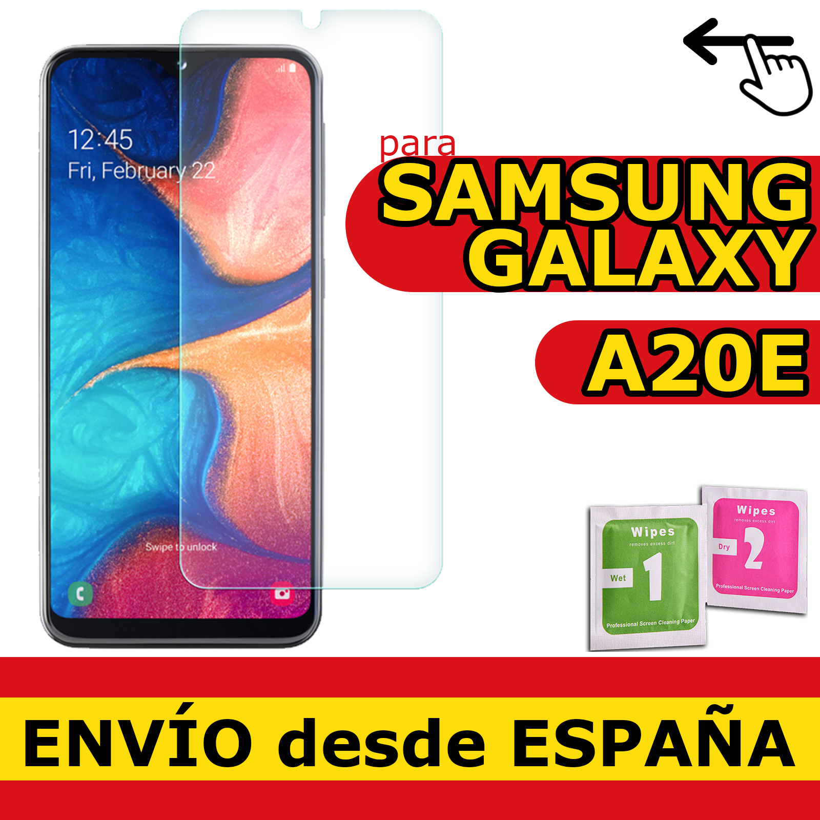 Vitre Protecteur Verre Trempé Pour  SAMSUNG GALAXY A20E Qualité Supérieure 9H 0.33mm n° 1