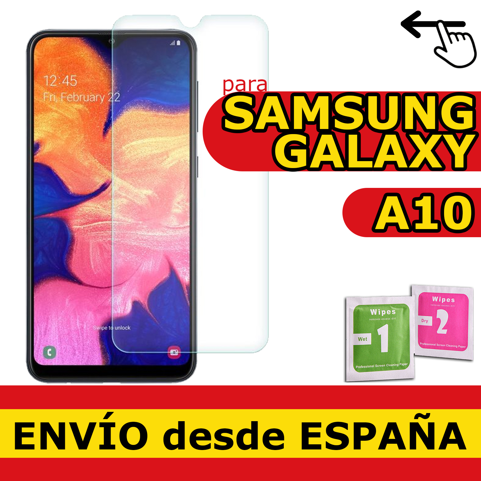 Vitre Protecteur Verre Trempé Pour  SAMSUNG GALAXY A10 Qualité Supérieure 9H 0.33mm n° 1