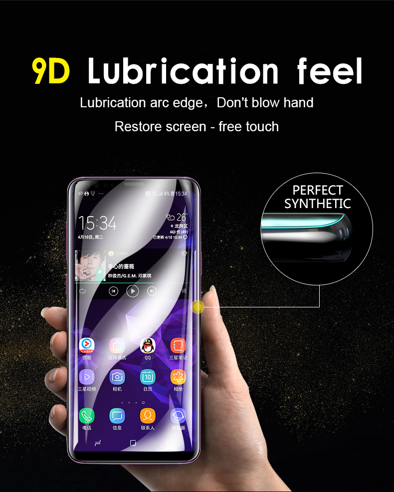 Film Hydrogel HD souple pour Samsung Galaxy, pour modèles S8, S9 Plus, S10Edge, S10 +, 5G, note 8, 9, note 10 + n° 6