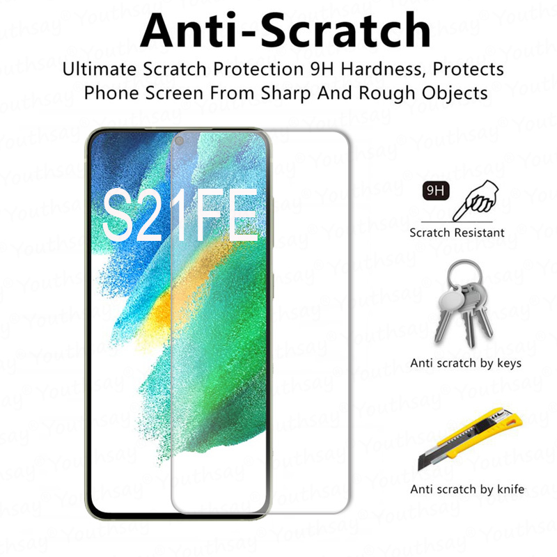 Film protecteur d'écran de téléphone en verre, pour Samsung Galaxy S21 FE S20 S23 FE n° 2