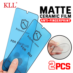 Protecteur d'écran pour Samsung Galaxy, film de protection en céramique, pas de verre, S21, S22, S10, S9, S23 Plus, S20 Ultra, Note 20, 10, 9, 256, 1-2 pièces small picture n° 1