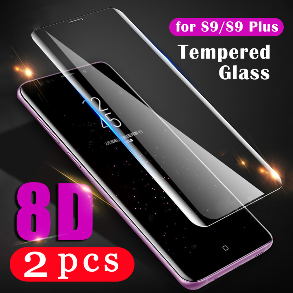 Film protecteur d'écran de téléphone en verre trempé, 2 pièces, pour Samsung Galaxy s20 Ultra S10 lite S10e S9 S8 plus S7 edge n° 1
