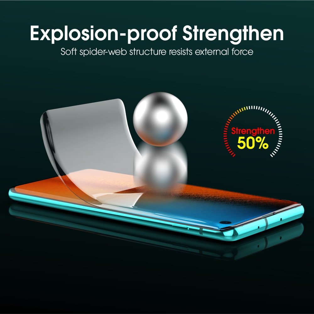 Protecteur d'écran Vothoon HD pour Samsung Galaxy S23 Ultra S22 S21 5G S10 Plus S10e Film Hydrogel 3D à couverture complète n° 4