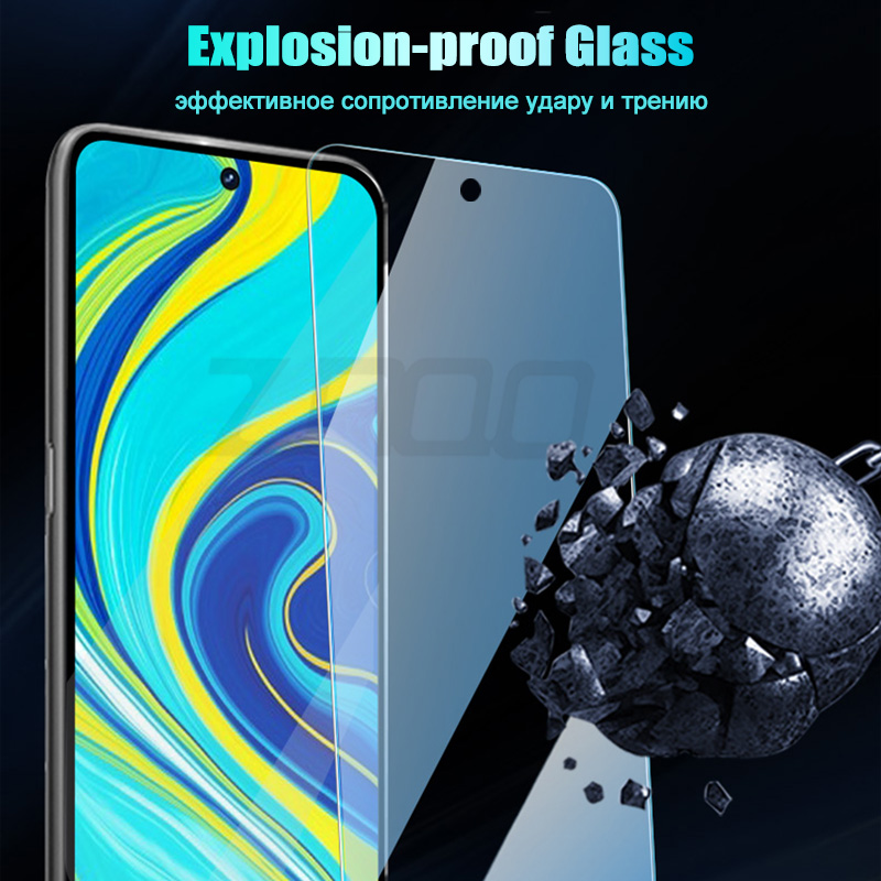 Protecteur d'écran en verre pour Xiaomi, verre de protection pour Xiaomi Redmi Note 9, 10, 11, 8 Pro, 9S, 10S, 11S, 9A, 9C, 9T, 10T, 8T, Guatemala, 3 pièces n° 2