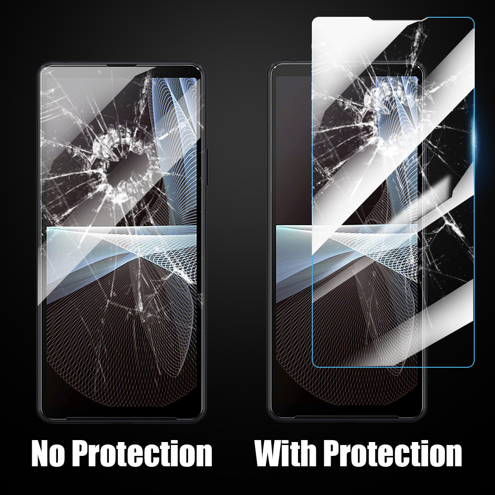 Film de protection d'écran en verre 2.5D, 0.26mm, pour Sony Xperia 1 5 8 Lite 10 Pro V IV I Plus II III n° 5