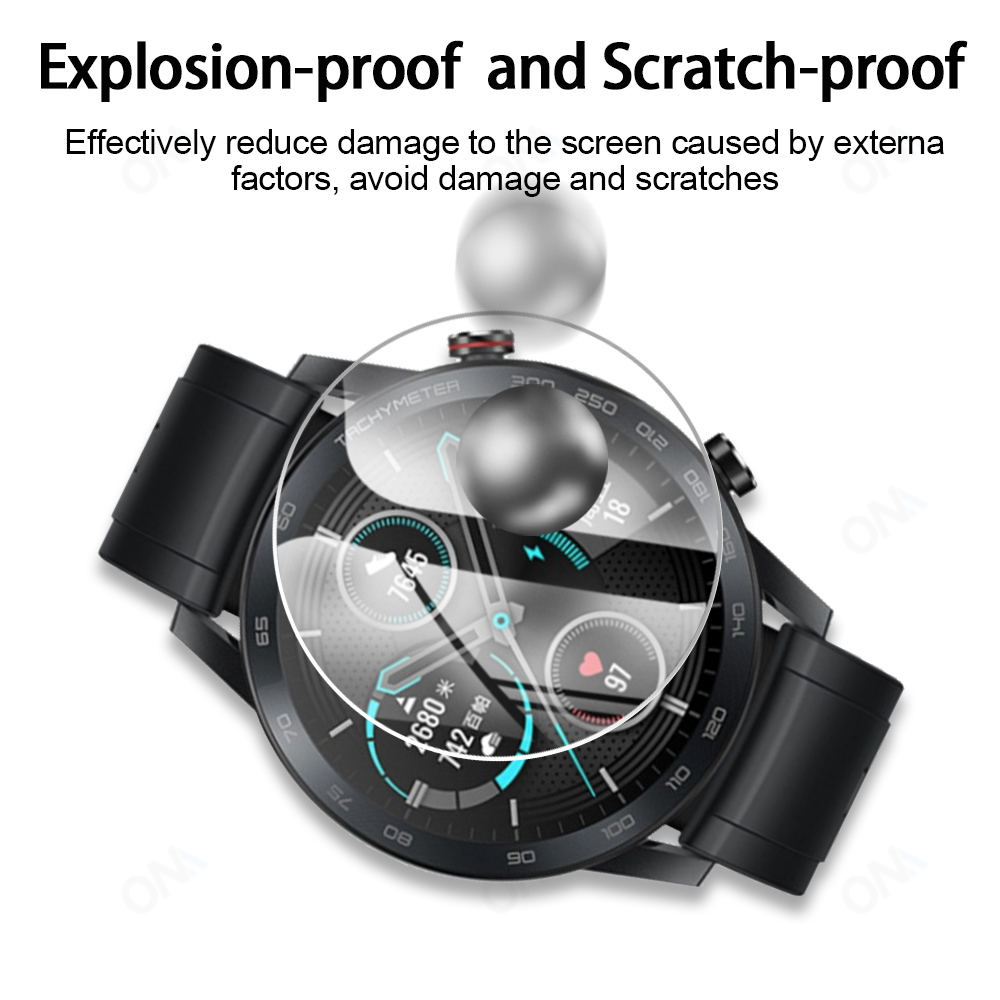Film protecteur en verre trempé de qualité supérieure 9H, pour Huawei Honor Watch Magic 2 46mm, pour montre intelligente, accessoires n° 4