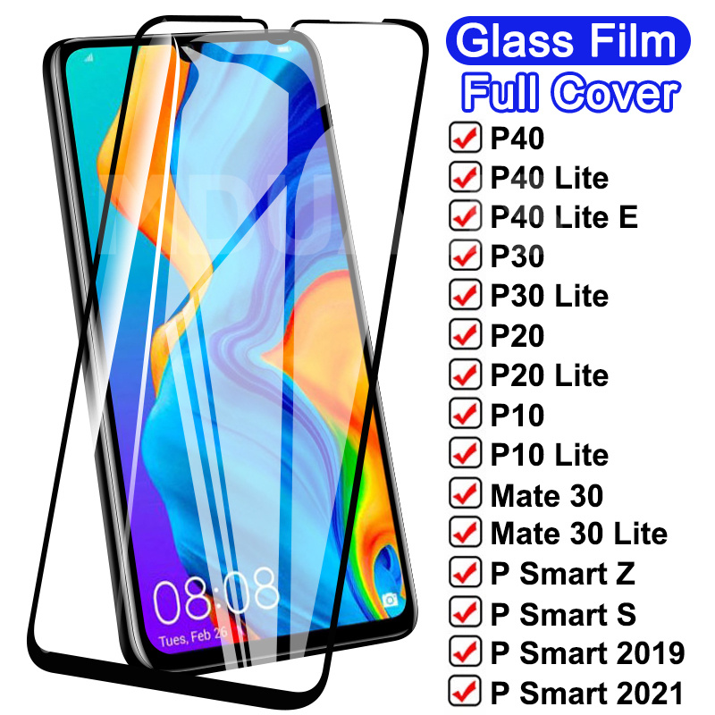 Protecteur d'écran en verre 15D Guatemala pour Huawei, pour modèles P30, P40 Lite, E, P Smart, Z S, 2019, 2021, P20 Pro, P10 Mate 30 Lite n° 1