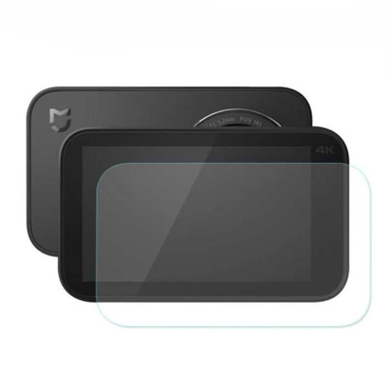 Protecteur en verre trempé pour Xiaomi Mijia 4K Mini caméra de Sport d'action, Film de Protection d'écran LCD, couverture complète n° 1
