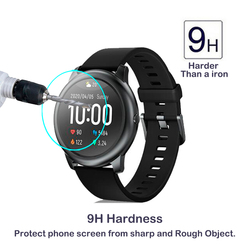 Haylou – protecteur d'écran pour montre intelligente, 2 pièces, en verre trempé 2.5D HD clair anti-rayures pour Xiaomi Haylou LS05 9H small picture n° 3