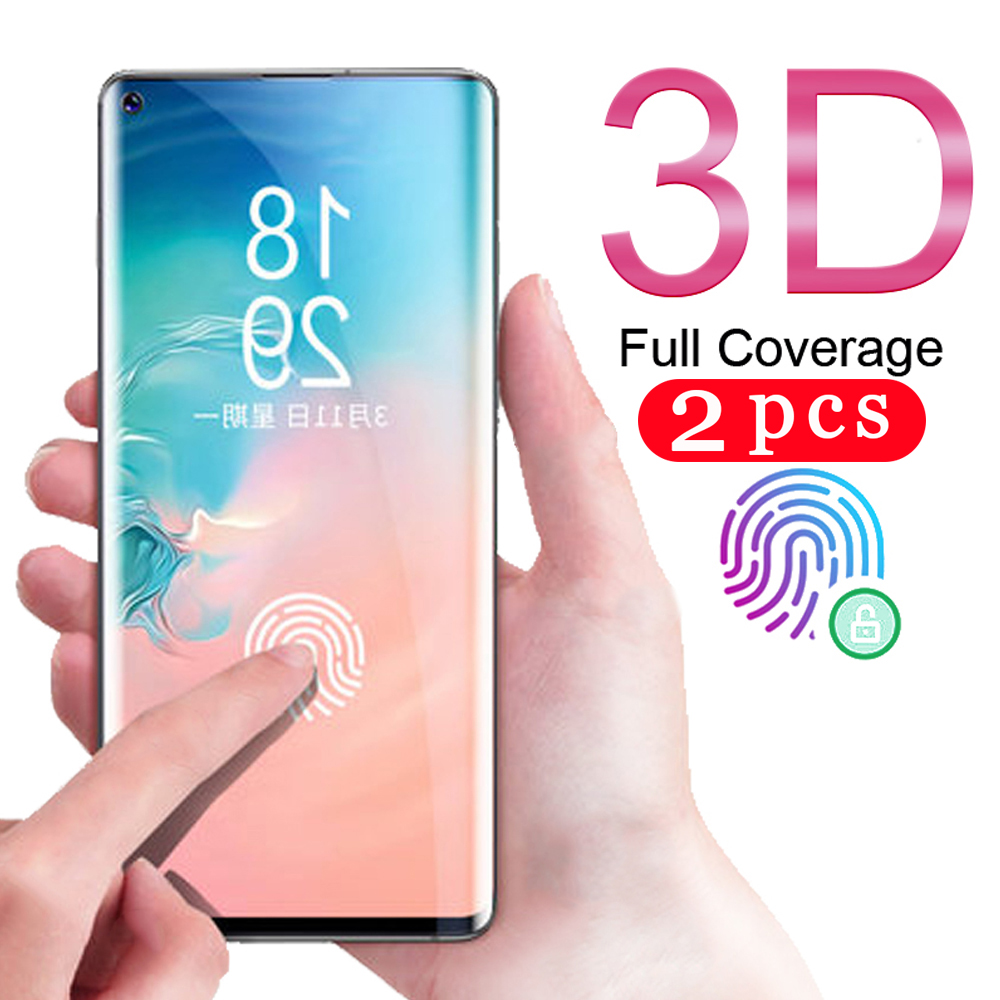 Protecteur d'écran HD pour Samsung Galaxy S10 Lite, film de protection en verre trempé, 2 pièces, 1 pièce n° 1