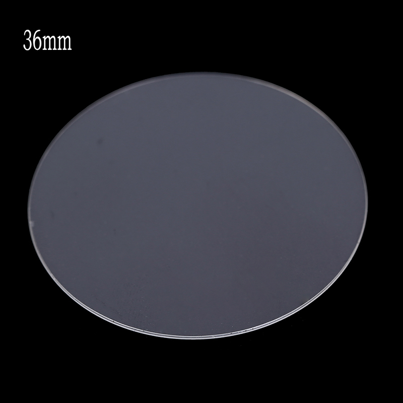 2 pièces Protecteur d'écran universel rond en verre trempé,  diamètre 31.5-41.5mm 35.5 37.5mm, pour montre intelligente For Armani Casio Xiaomi n° 5