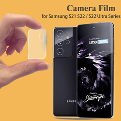 S23 S21 S22 Ultra Hydrogel Film pour Samsung S22 Ultra Screen Protector, écran protecteur s23 S21 Plus S21 Ultra, s23 couverture complète verre souple sur Samsung Galaxy S 22 Plus s21 fe s22 soft glass small picture n° 6