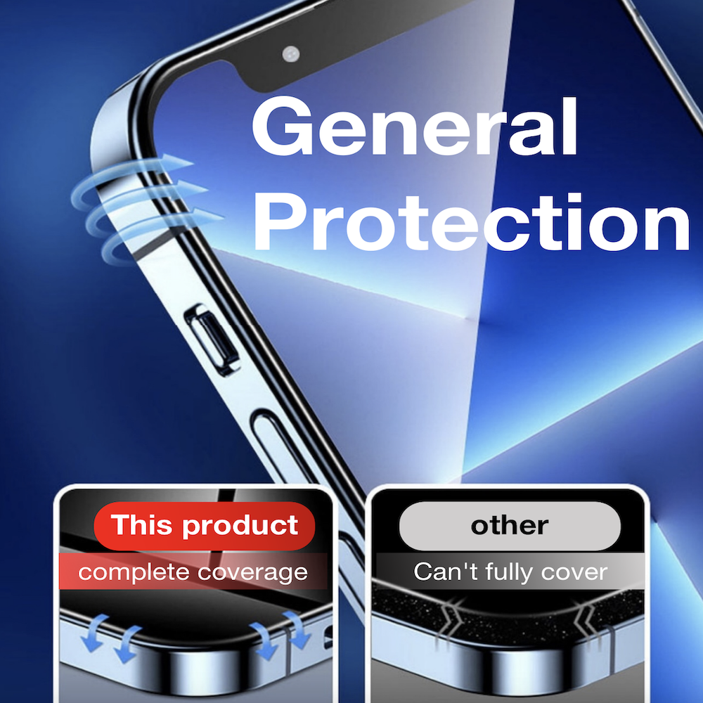 Protecteur d'écran pour iPhone 14 Pro Max 12 13, verre anti-poussière, avec Kit d'installation, anti-Explosion, sans bulles, magicjohn n° 4