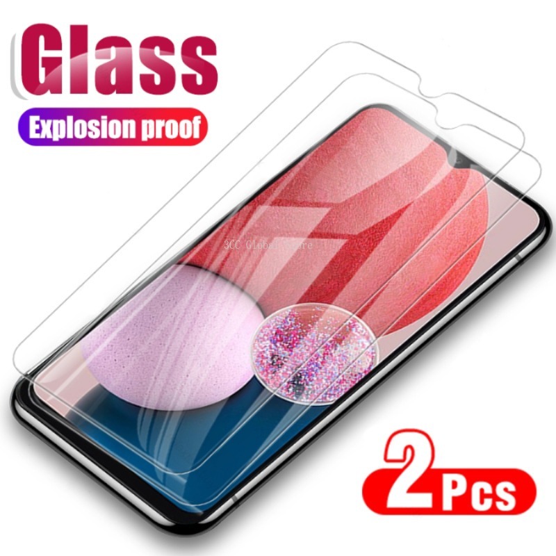 Protecteur d'écran en verre pour Samsung Galaxy, Film de protection pour Samsung Galaxy A54 A34 A14 A13 A32 A52 A72 A33 A53 A73, 2 pièces n° 1