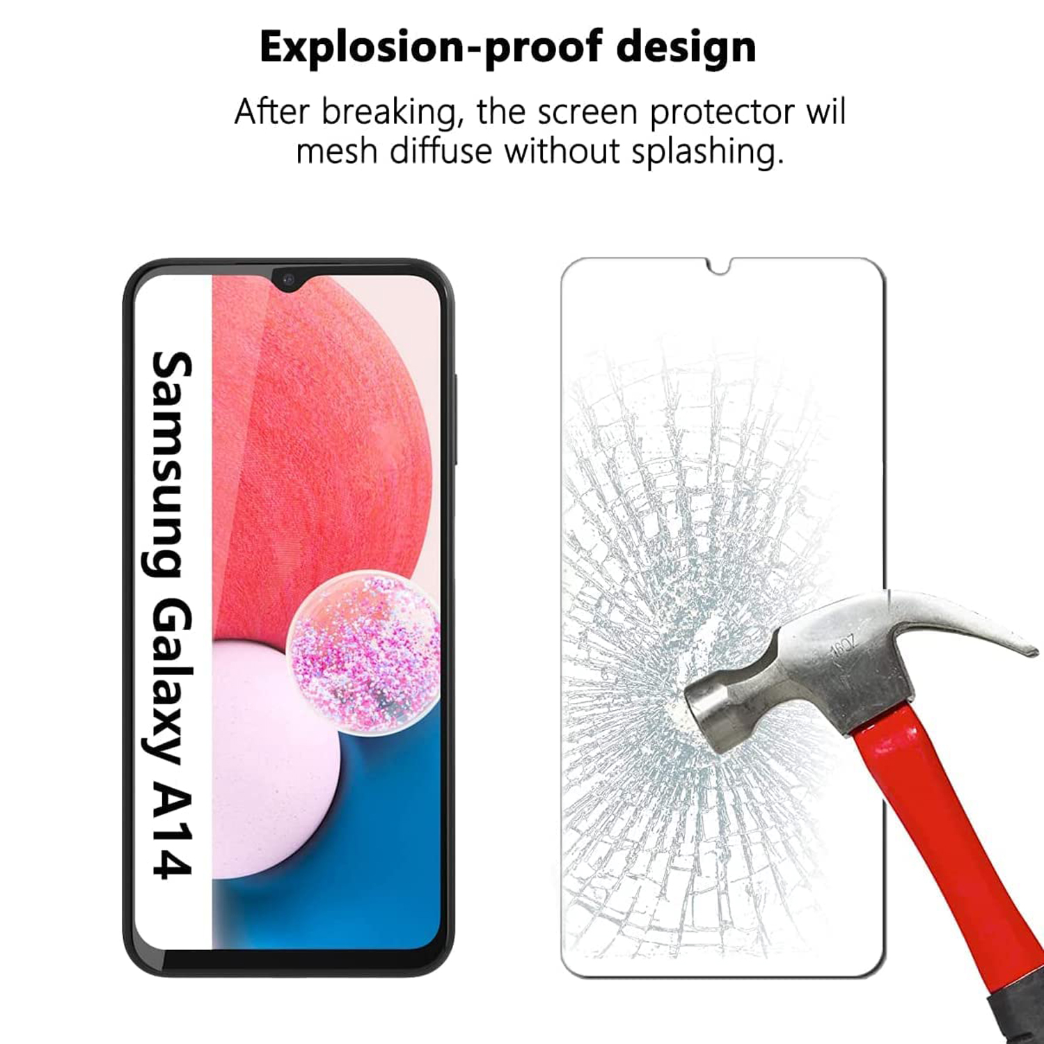 Film protecteur d'écran en verre pour Samsung Galaxy, verre Guatemala, A14, A13, A12, A23, A05, A24, A53, A52, A34, A54, A22, 5G, S20FE, S21FE, 5G, 4 pièces n° 3