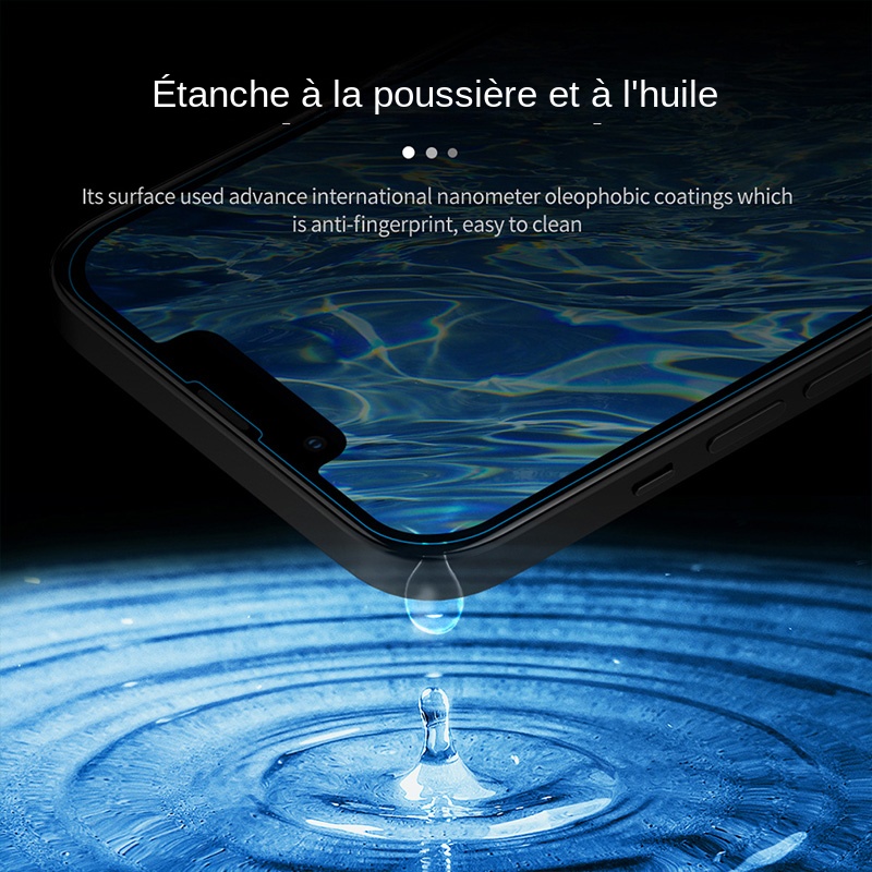 Protecteur d'écran pour Iphone, 5 pièces, en verre trempé pour modèles Plus 14 13 12 11 Pro Max Xs Xr Mini n° 5