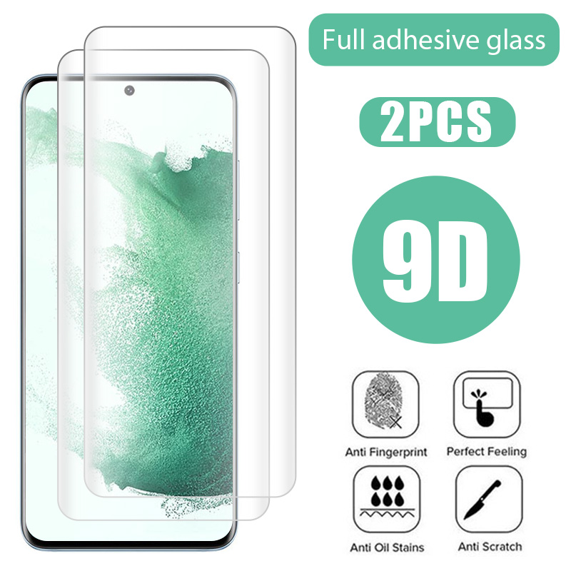 Verre de protection incurvé pour Samsung Galaxy, protecteur d'écran pour S23, S22, S21, S20, S10, S9 Plus Ultra, Note 20 Ultra, 10 Plus, 9, 2 pièces n° 1