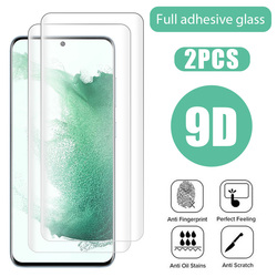 Verre de protection incurvé pour Samsung Galaxy, protecteur d'écran pour S23, S22, S21, S20, S10, S9 Plus Ultra, Note 20 Ultra, 10 Plus, 9, 2 pièces small picture n° 1