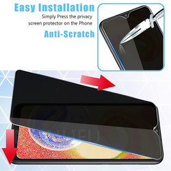 Protecteur d'écran de confidentialité pour Samsung Galaxy A04S, film de verre anti-espion Guatemala, 9H, protection des bords de mise à niveau, Galaxy A04e, A04 Core small picture n° 3