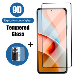 Protecteur d'Écran 2 en 1 en Verre pour Xiaomi Redmi Note 11, 10, 9, 8, 7 Pro Max, 10S, 9A