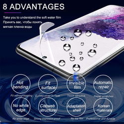 Film protecteur d'écran hydrogel pour Samsung Galaxy, S23, S20, S21, S22 Plus Ultra FE, Note 20, 9, 10 Plus, A52S, A30, A53, A51, A50, A21S, 4 pièces small picture n° 3