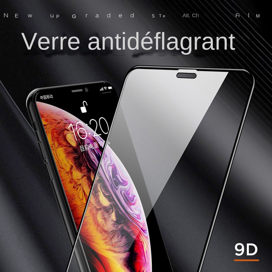 Protecteur d'écran, 5 pièces, couverture complète en verre pour iphone 14 13 Pro max 12 11 6 6s 7 8 plus SE 13 12 mini X XS Max XR n° 2