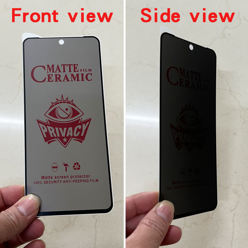 Film anti-espion en céramique souple pour Samsung Galaxy, protecteurs d'écran de confidentialité, pas de verre 256, HD, A14, A24, A34, A54, A04 Core, A04E, 1-4 pièces n° 3