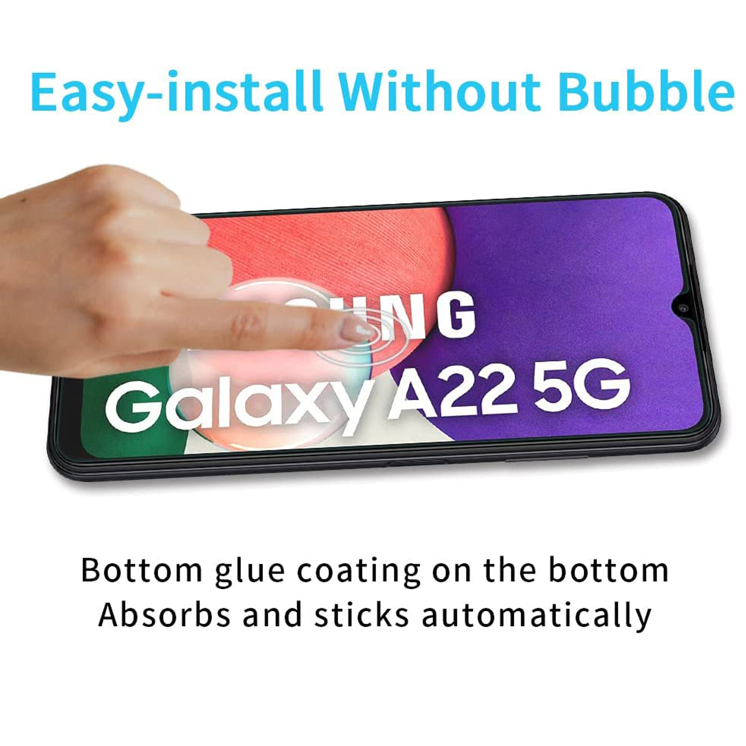 2/4Pcs Verre Protecteur D'écran Pour Samsung Galaxy A22 A22s 5G A22-5G Guatemala Film De Verre n° 5