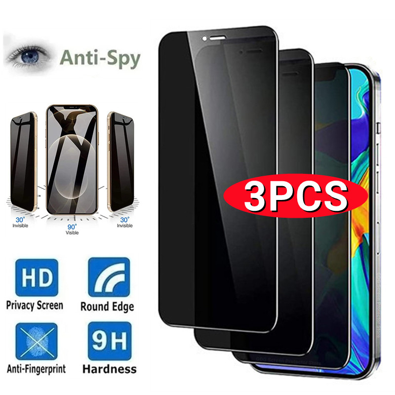 Protecteur d'écran S23 Ultra pour Samsung, A54, A53, A52S, 5G, A33, A34, A13, A14, A12, A21S, A32, A22, A51, S22, S21, S20 FE, Anti-espion n° 1