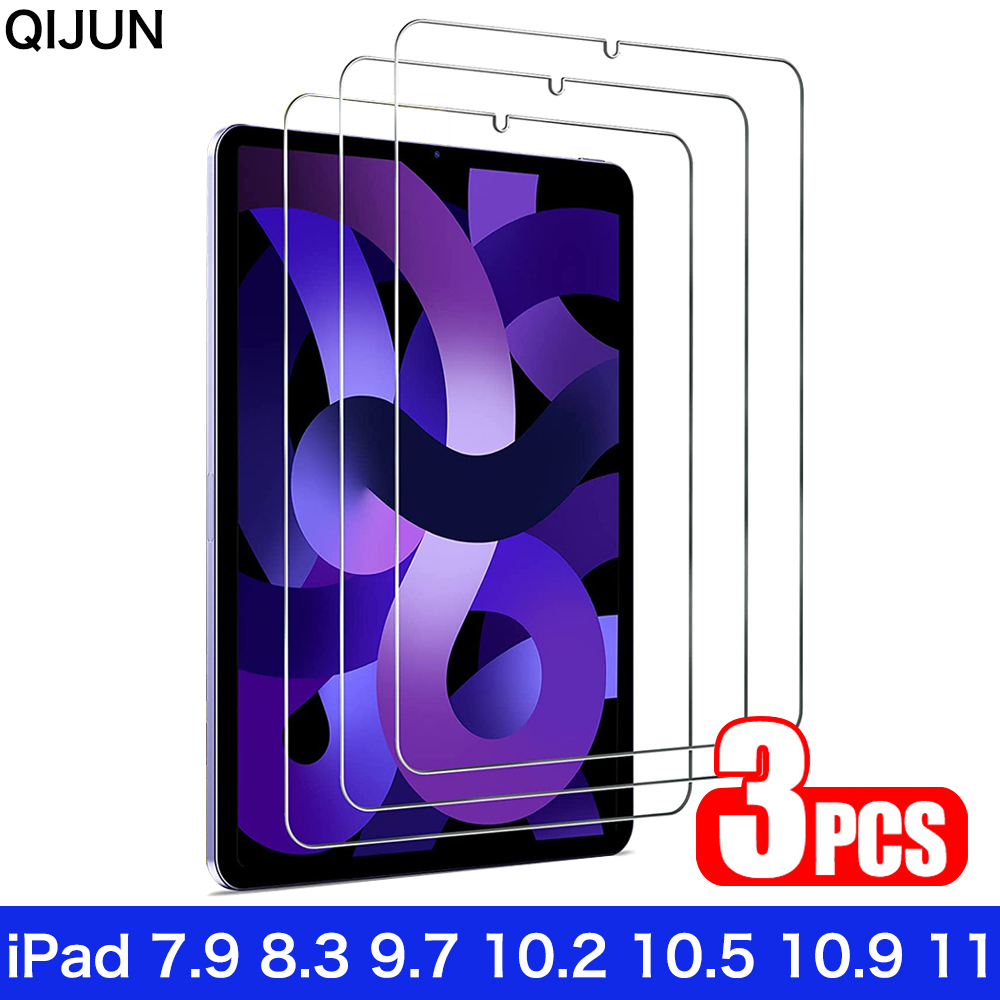 Protecteur d'écran en verre pour iPad, Film de protection transparent, Guatemala, 7, 8, 9, 10e, Air, 1, 2, 9.7, 10.2, 10.9, Pro, 11, 10.5, Mini, 3, 4, 5, 6, 7.9, 8.3 n° 1