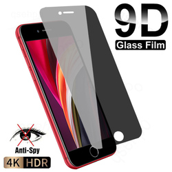 Protecteur d'Écran de Confidentialité en Verre Anti-Espion 9D pour Apple, Film Poly pour iPhone 7 8 Plus SE 2020 2022 14 13 12 mini 11 Pro XS Max X