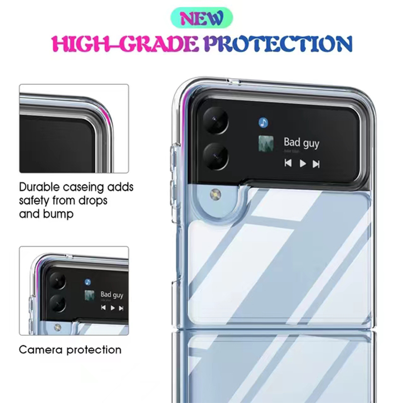 Protecteur d'écran en film hydrogel pour Samsung, étui souple pour Galaxy Z Flip 4 5G, film pour appareil photo Z Flip 4, pas de verre n° 3