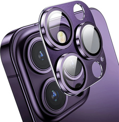 Protecteur d'objectif d'appareil photo en métal pour iPhone 14, 13 Pro Max, 13 Mini, capuchon d'objectif arrière pour iPhone 14 Plus, étuis de protection à couverture complète small picture n° 1