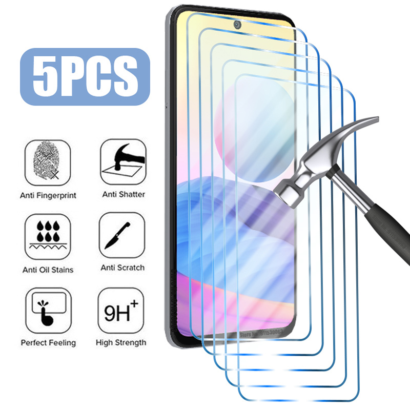 Protecteur d'écran en verre guatémaltèque, 5 pièces, pour Redmi Note 11, 12 Pro Plus, 5G, 11S, 10S, 9S, Note 10, 11, 9, 8 Pro, 5G, 10C, 9C, 9A n° 1