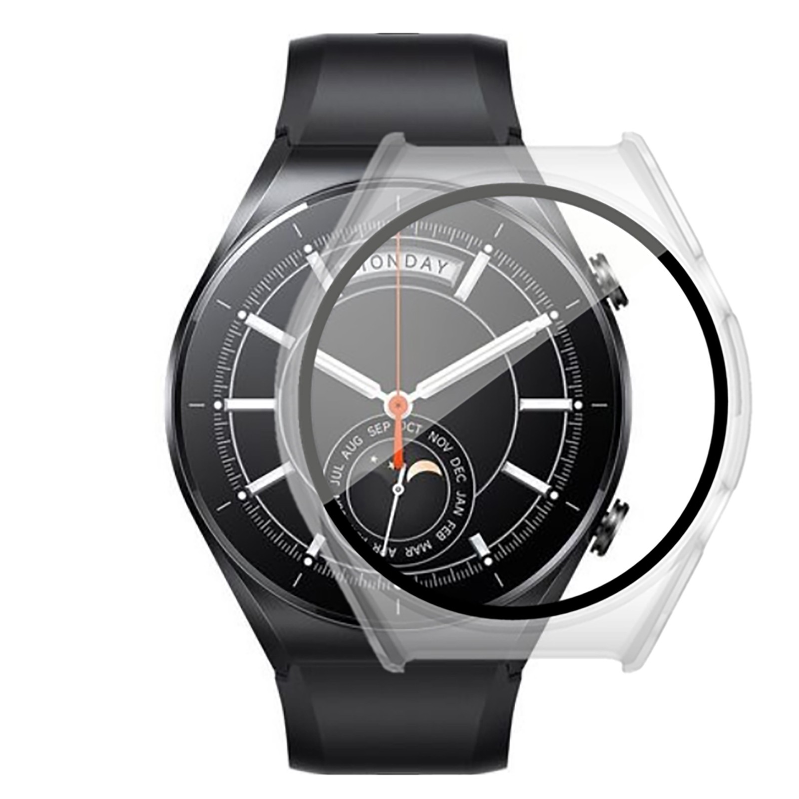 Étui de protection d'écran en verre pour Xiaomi Watch l's, Smartwatch, PC, Hard Edge, Film Guatemala, Smart Wristband Cover n° 5
