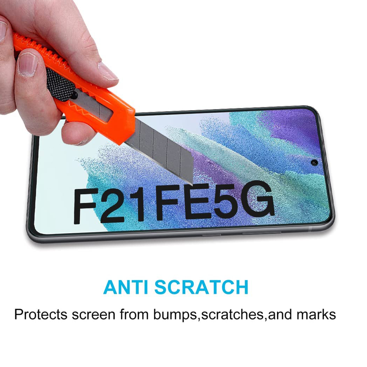 Lot de 2 ou 4 films protecteurs d'écran en verre, 0.2mm, pour Samsung Galaxy S21 FE 5G n° 5