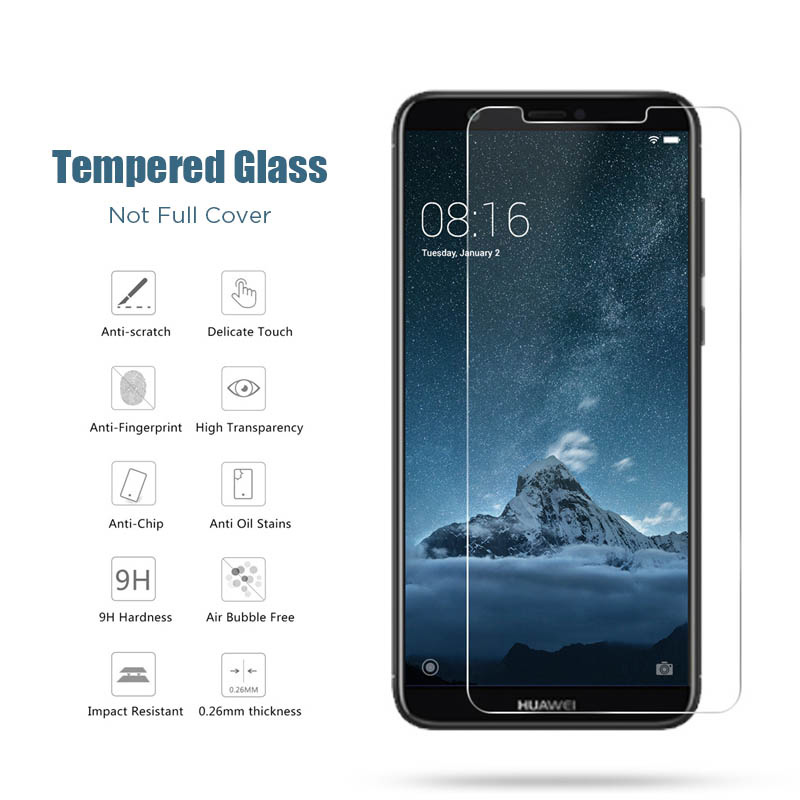 Protecteur d'écran pour Huawei, 3 pièces, 2 pièces, en verre trempé pour P30 lite P50 P40  P20 Lite Y5 Y6 Y7 Y9 P Smart Z S 2019 2020 2021 n° 6