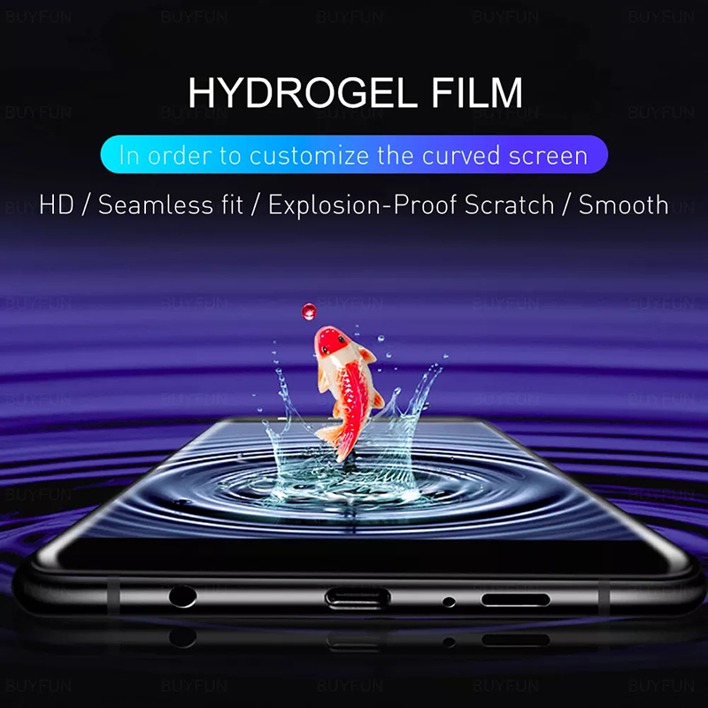Film hydrogel pour Samsung Galaxy A04, protecteur d'écran, A04s, A04e, A14, A24, A34, A54, A23, A13, A53, A73, A33, 5G, 3 pièces n° 6