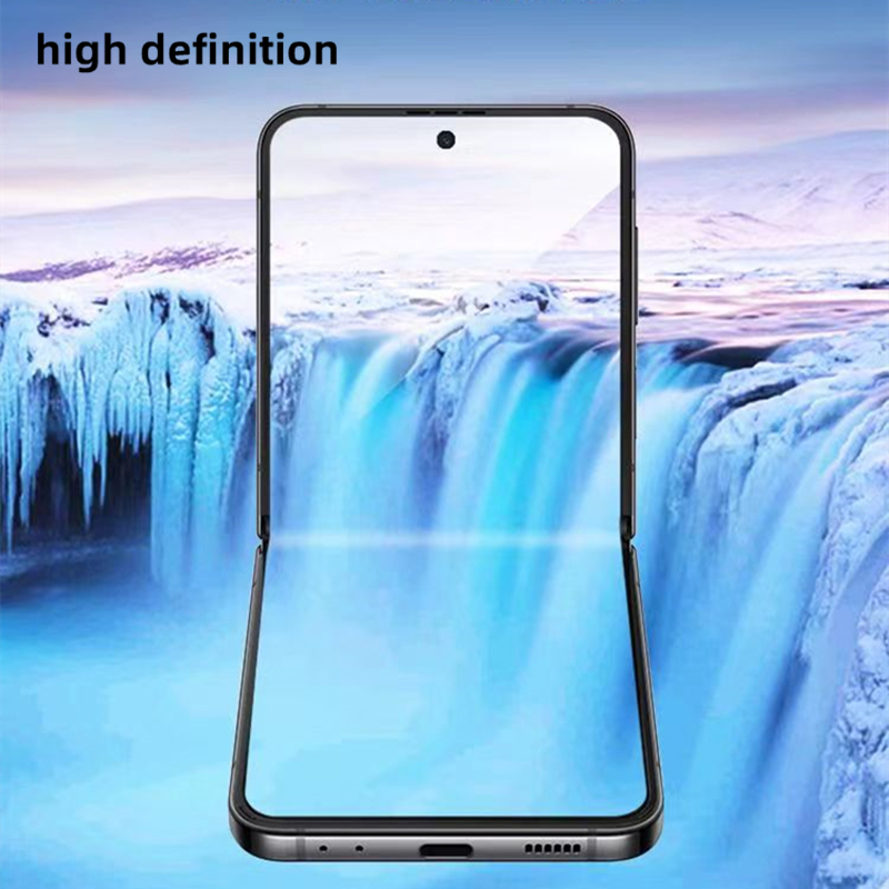 Film protecteur d'écran HD en hydrogel pour Samsung Galaxy Z Flip4, film de protection souple pour téléphone Z Flip3 et Flip4, 2 pièces n° 5