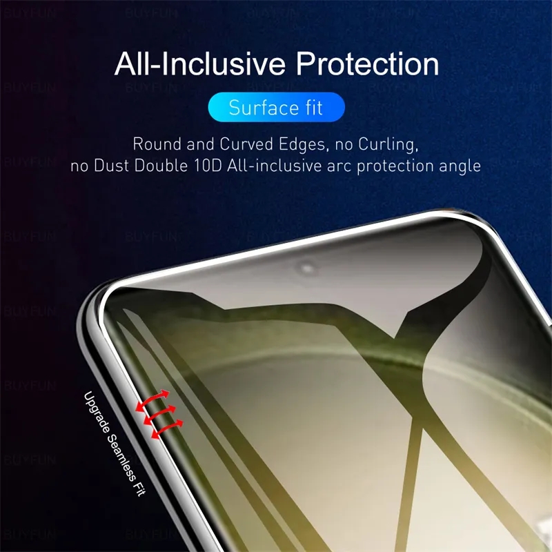 Film hydrogel protection d'écran pour Samsung Galaxy S23 Ultra S22 S21 S20 Ultra FE S10 S9 S8 Plus (pas verre trempé) n° 4