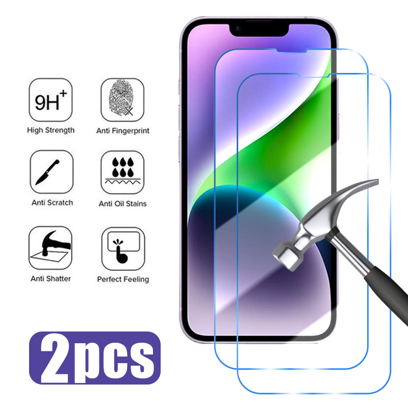 Protecteur d'Écran en Verre Guatemala pour iPhone, Modèles 14, 13, 12, 11, 15 Pro Max, Mini, 14, 15 Plus, X, Poly XS Max, SE 2020, 2022, 2 Pièces n° 1