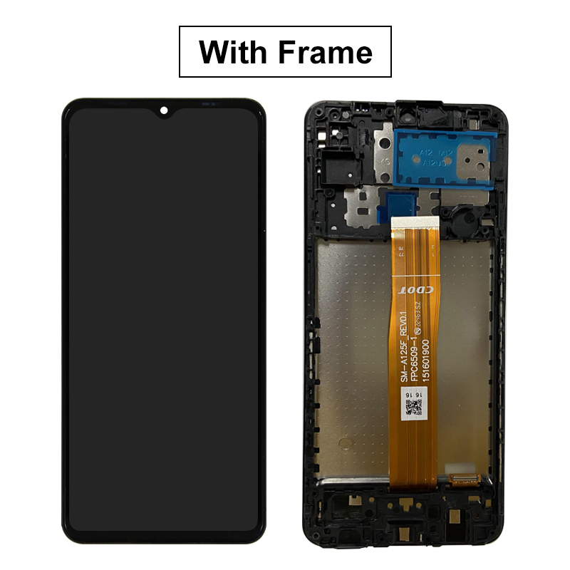 Original pour Samsung Galaxy A12 LCD A125F SM-A125F A125 écran tactile Hébergements eur pour Samsung A12 remplacement d'écran n° 2