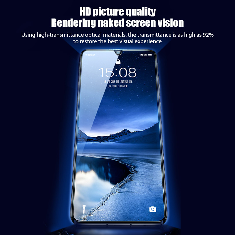 Protecteur d'écran pour Huawei, 3 pièces, 2 pièces, en verre trempé pour P30 lite P50 P40  P20 Lite Y5 Y6 Y7 Y9 P Smart Z S 2019 2020 2021 n° 2