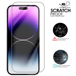 Protecteur d'écran en verre Guatemala 9H pour iPhone, film de protection de sécurité, couverture pour iPhone 13 Pro Max, 14 Pro Max, 13 Mini, 4 pièces small picture n° 5