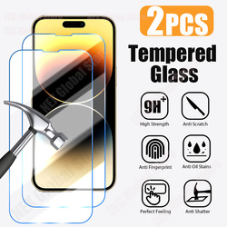 Protecteur d'écran en verre pour iPhone, verre Guatemala pour iPhone 15, 14, 13, 12, 11 Pro Max, Mini, 14, 15 Plus, X, Poly, XS Max, SE, 2020, 2022, 2 pièces small picture n° 1