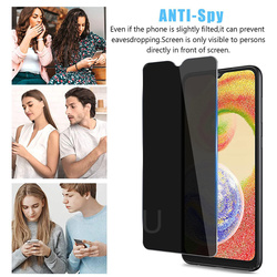 Protecteur d'écran de confidentialité pour Samsung Galaxy A04S, film de verre anti-espion Guatemala, 9H, protection des bords de mise à niveau, Galaxy A04e, A04 Core small picture n° 2
