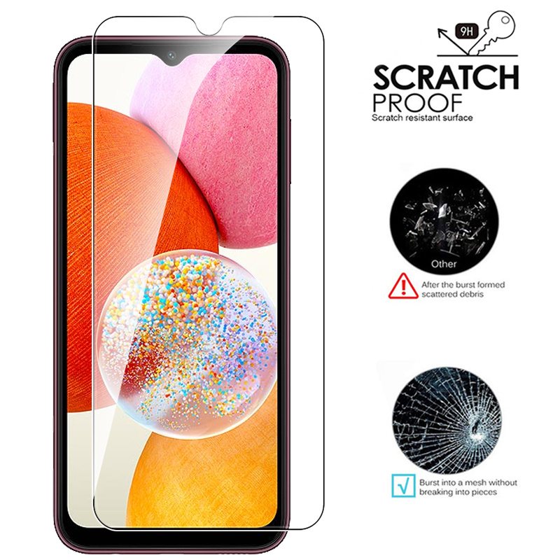 Coque de Protection en verre trempé 10D pour Samsung galaxy A14, 3 pièces, Film HD, 4G, 5G, pour modèles A54, A34, A24, SamsungA24 n° 3