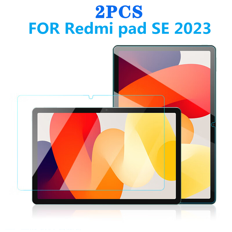 Protecteur d'écran HD pour Xiaomi, Film de protection en verre, Guatemala, Redmi Pad, SE, 11 pouces, 2023, 2 pièces n° 1