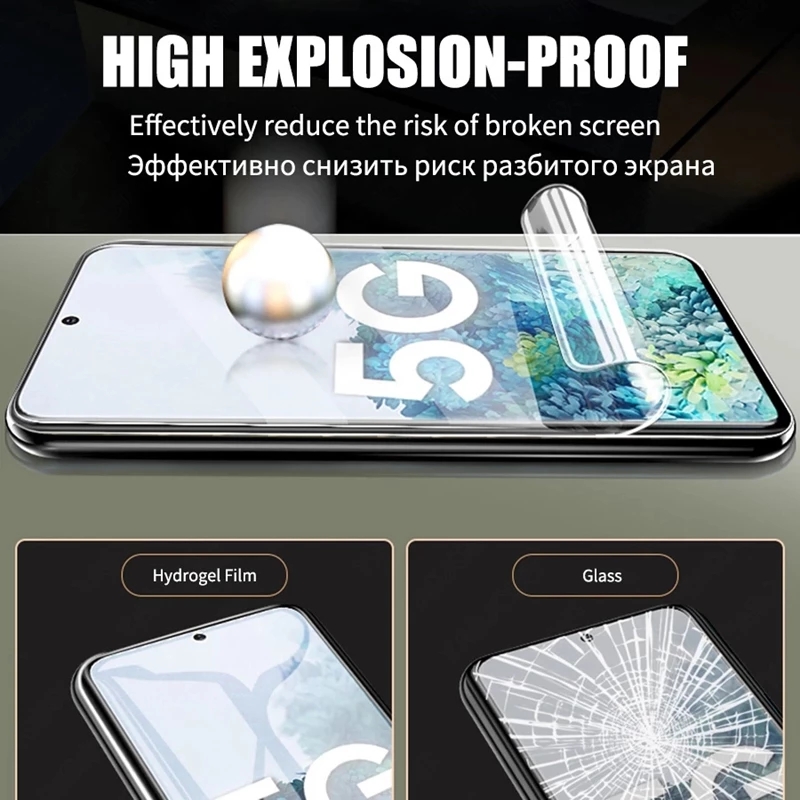 Film hydrogel pour Samsung A53 5G Global, lentille de protection plein écran, verre guatémaltèque sur Galaxy A52 A52S A51 A50 A 53 53A, bouclier n° 3